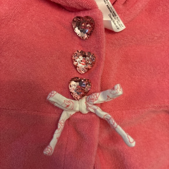 Disney Vintage  Pink Hooded Swim Cover up - Picture 6 of 9